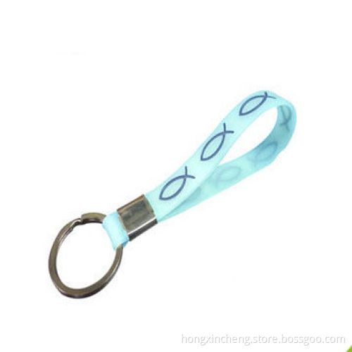 Silicone Rubber Keychains with Customized Designs Welcomed